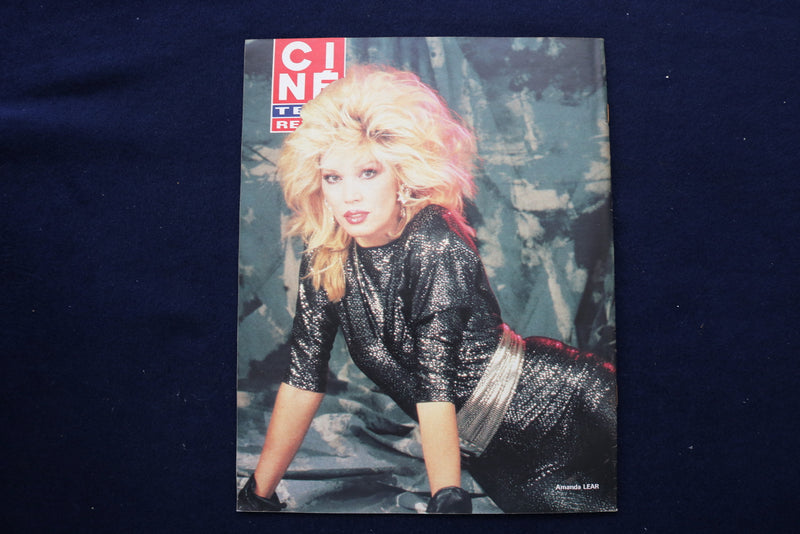 1986 MARCH 27 CINE TELE REVUE MAGAZINE - MICHEL DRUCKER COVER - E 11977