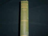 1932 AEQUANIMITAS BOOK BY SIR WILLIAM OSLER - THIRD EDITION - KD 7134