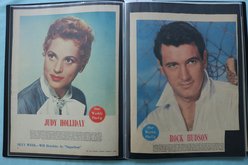 MOVIE STAR WEEKLY PIN-UP SCRAPBOOK - RICKY NELSON - #56