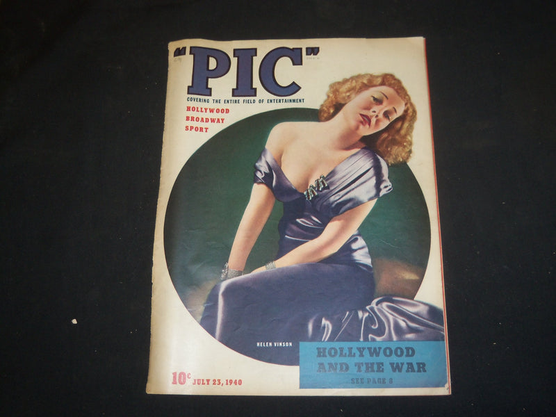 1940 JULY 23 PIC MAGAZINE - HELEN VINSON COVER - ST 5285
