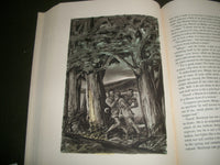 1961 DEERSLAYER BOOK BY JAMES FENNIMORE COOPER WITH SLIP CASE - KD 604