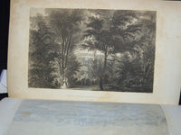 1854 THE LADIES' REPOSITORY MAGAZINE BOUND VOLUME - NICE ENGRAVINGS - KD 7884