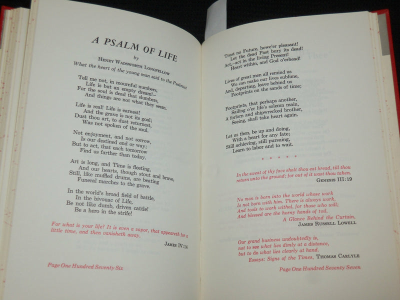 1960 THE JOY OF WORDS HARDCOVER BOOK - J. G. FERGUSON - KD 7382