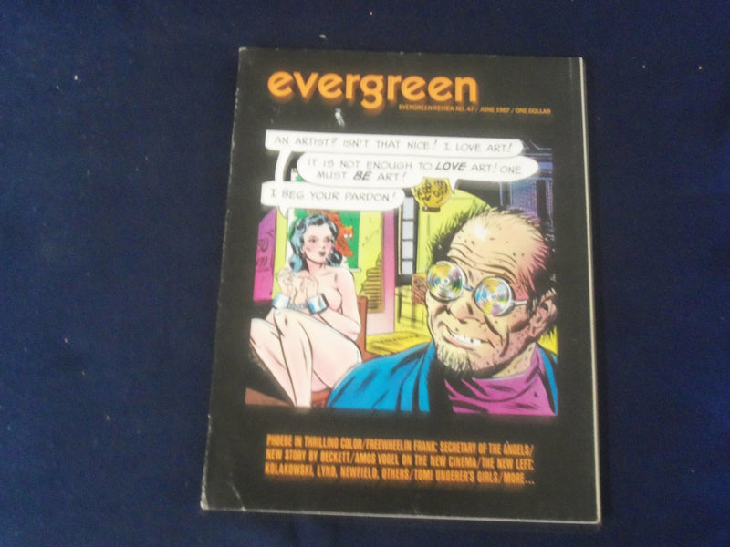 1967 JUNE EVERGREEN MAGAZINE - NO. 47 - GREAT COVER & ARTICLES - ST 3659L