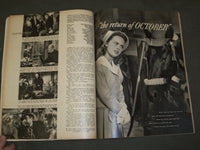 1948 OCTOBER SCREEN STORIES MAGAZINE - ELIZABETH TAYLOR COVER - M 98