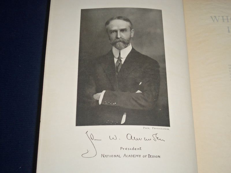 1912 WHO'S WHO IN ART VOLUME EDITED BY FLORENCE N. LEVY - ILLUSTRATED - KD 2395