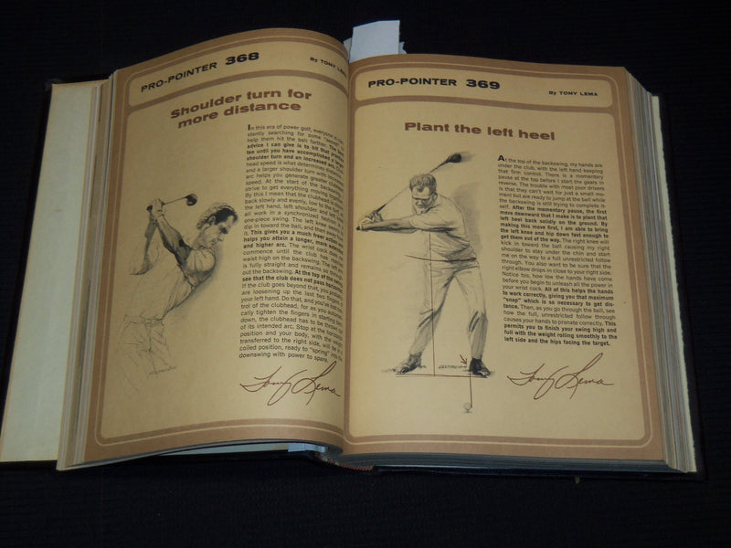 1964 JANUARY-DECEMBER GOLF MAGAZINE BOUND VOLUME - GREAT COVERS - R 425