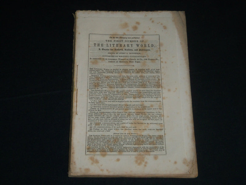 1843-1847 WESTMINSTER REVIEW MAGAZINE LOT OF 3 ISSUES - WR 260