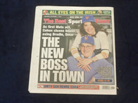 2020 NOVEMBER 7 NEW YORK POST NEWSPAPER - BIDEN THIS CLOSE TO WINNING PRESIDENCY