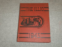 1943 THE UNIVERSITY OF ILLINOIS YEARBOOK - CHAMPAIGN-URBANA, ILLINOIS - YB 2057