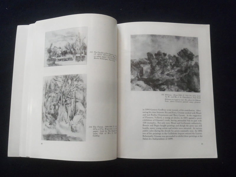 1952 CEZANNE - PAINTINGS, WATERCOLORS & DRAWINGS - J 8356