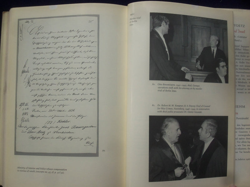 1970 GEGENWART IM RUCKBLICK HARDCOVER BOOK VON STRAUSS/GROSSMANN-GERMAN- KD 9000