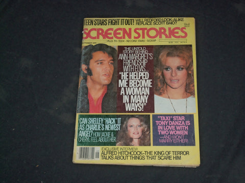 1979 SEPTEMBER SCREEN STORIES MAGAZINE-ELVIS PRESLEY & ANN-MARGRET COVER- CW 678