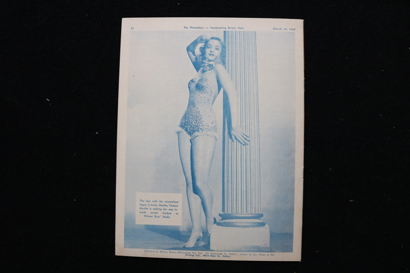 1946 MARCH 16 THE PHOTOPLAYER MAGAZINE - CORNEL WILDE COVER - E 25452