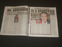 2021 AUGUST 4 NEW YORK POST NEWSPAPER - GOV. CUOMO HARRASED SEVERAL WOMEN