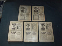 1902-03 HARPER'S MONTHLY MAGAZINE-LOT 13 ISSUES-NICE ILLUSTRATIONS & ADS-WR 240B