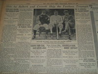 1932 MARCH 16 NEW YORK TIMES - ROCKEFELLER CENTRE OPERA PROJECT REVIVED- NT 7434