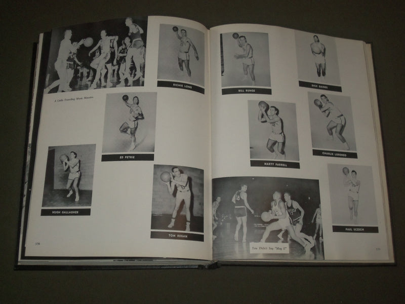 1956 GALLEON SETON HALL UNIVERISTY YEARBOOK - SOUTH ORANGE NEW JERSEY - YB 1362