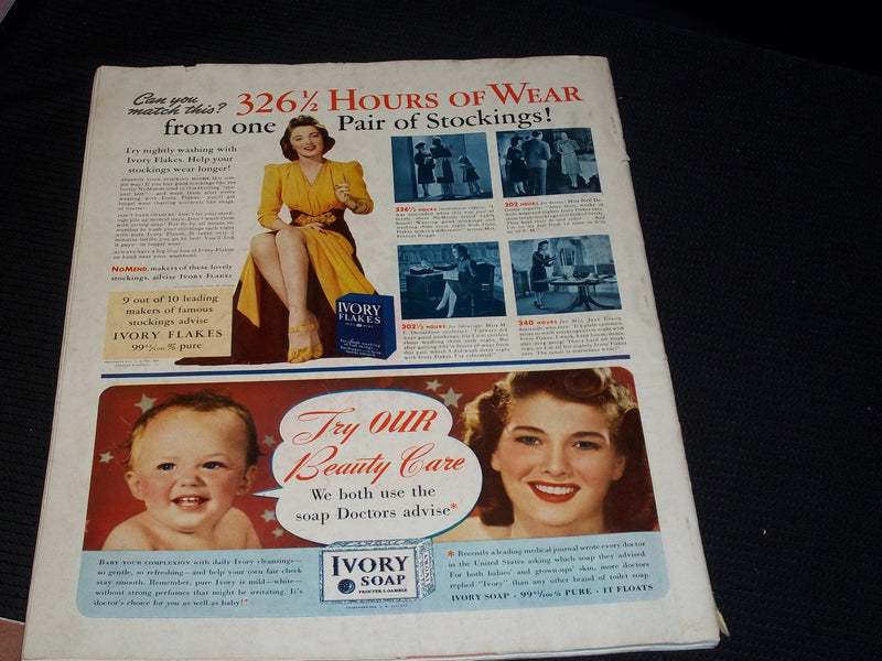 1941 MARCH WOMAN'S HOME COMPANION MAGAZINE NICE FRONT COVER - E 2644