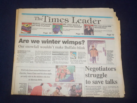 1995 DEC 21 WILKES-BARRE TIMES LEADER - STRUGGLE BALANCED-BUDGET TALKS - NP 8140