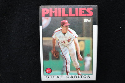 STEVE CARLTON 1986 TOPPS BASEBALL CARDS - CARD #120 - NM-MT - LOT OF 30 - #219