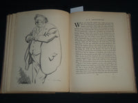 1928 LIONS AND LAMBS BOOK BY LOW & LYNX - GREAT ILLUSTRATIONS - KD 5478