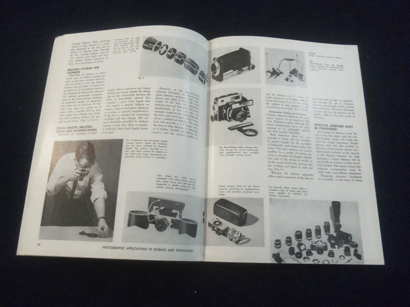 1968 SPRING PHOTOGRAPHIC APPLICATIONS IN SCIENCE & TECHNOLOGY MAGAZINE -SP 4714N