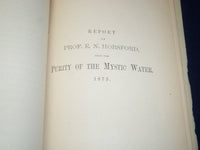 1874 REPORT OF THE COCHITUATE WATER BOARD - BOSTONIA - J 4578