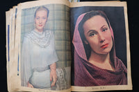 HUGE MOVIE STARS SCRAPBOOK - MARLENE DIETRICH - GARY COOPER - E 24936