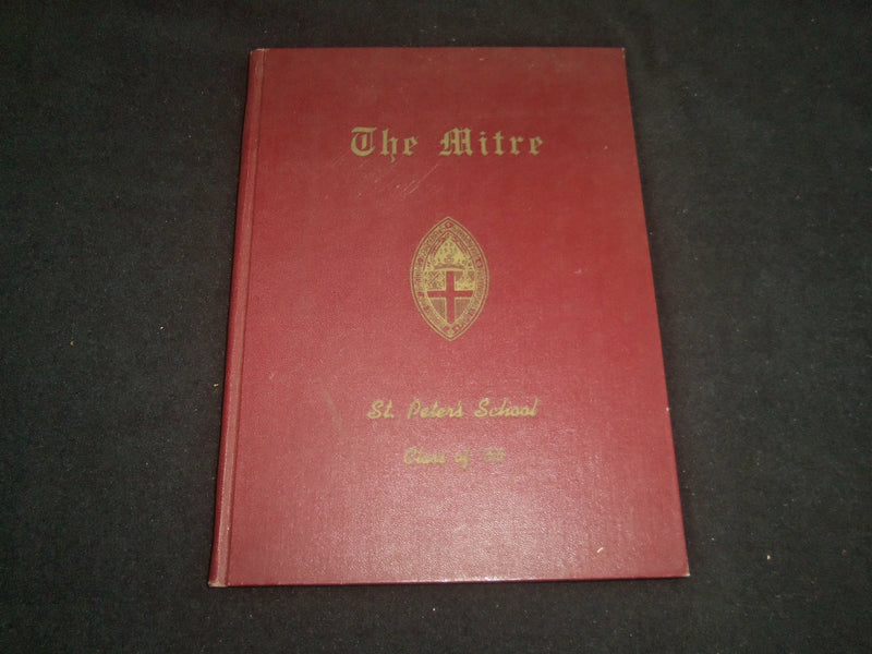 1947 THE MITRE ST. PETER'S SCHOOL YEARBOOK - PEEKSKILL NEW YORK - YB 2555