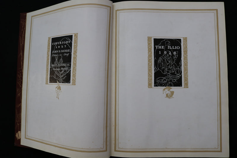 1928 THE ILLIO UNIVERSITY OF ILLINOIS YEARBOOK - URBANA-CHAMPAIGN, IL - YB 3533