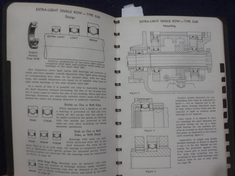 1954 NEW DEPARTURE HANDBOOK - GENERAL MOTORS - J 9785