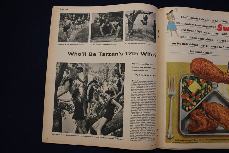 1956 JULY 28 THIS WEEK MAGAZINE - GORDON SCOTT ARTICLE AND PHOTO - E 22993