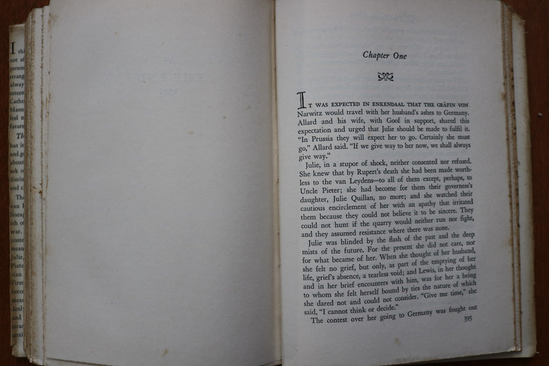 1932 THE FOUNTAIN HARDCOVER BOOK BY CHARLES MORGAN - KD 9608