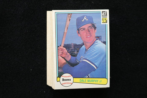DALE MURPHY 1982 DONRUSS BASEBALL CARDS - #299 - NM-MT - LOT OF 50 - #152