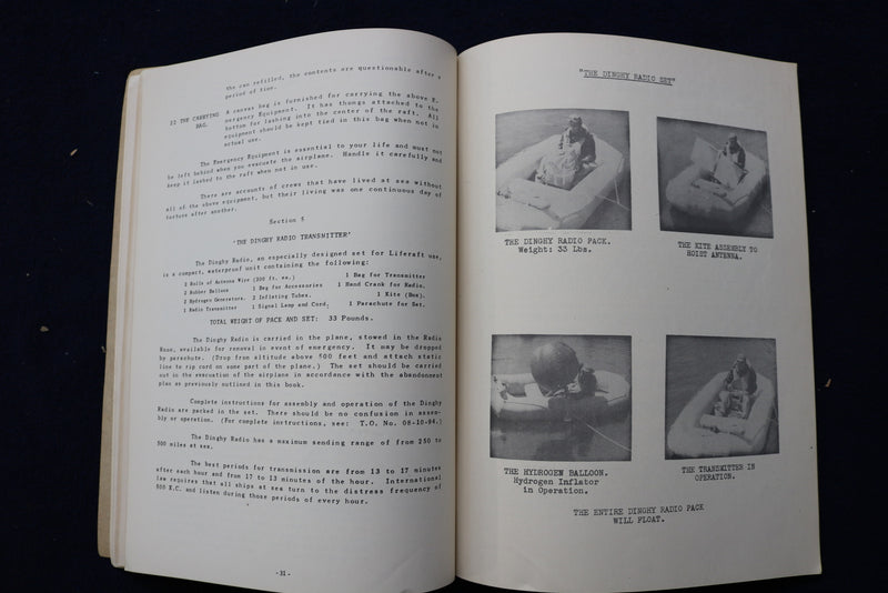 1944 DINGHY DINGHY.... PREPARE FOR DITCHING SOFTCOVER BY DONALD L. ARLEN - K 663