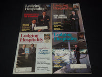 1988-1989 LODGING HOSPITALITY MAGAZINE LOT OF 7 ISSUES - O 3780
