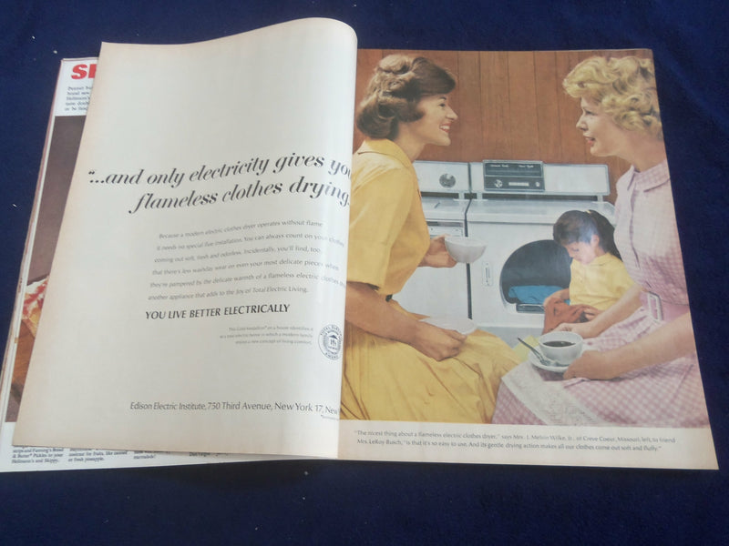 1963 SEP BETTER HOMES AND GARDENS MAGAZINE - NICE COVER, PHOTOS & ADS - ST 4628M