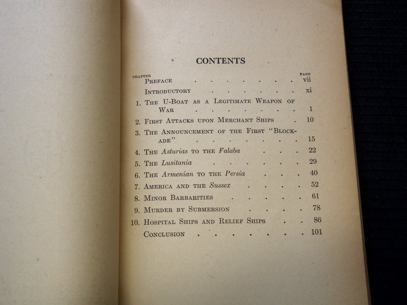 1918 THE PIRATE'S PROGRESS SOFTCOVER BOOK BY WILLIAM ARCHER - J 7242