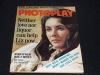 1968 NOVEMBER PHOTOPLAY MAGAZINE - LIZ TAYLOR FRONT COVER - E 16690