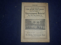 1914-1915 THE ELDRIDGE ENTERTAINMENT HOUSE CATALOG - FRANKLIN, OHIO - J 6454
