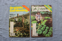 1971-1982 ORGANIC GARDENING MAGAZINE - LOT OF 7 - O 3878