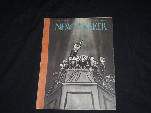 1948 JULY 10 THE NEW YORKER MAGAZINE - ILLUSTRATED COVER - NY 219