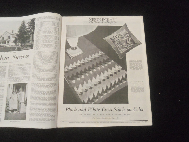 1934 NOVEMBER NEEDLECRAFT MAGAZINE - NICE ILLUSTRATED COVER - SP 886A