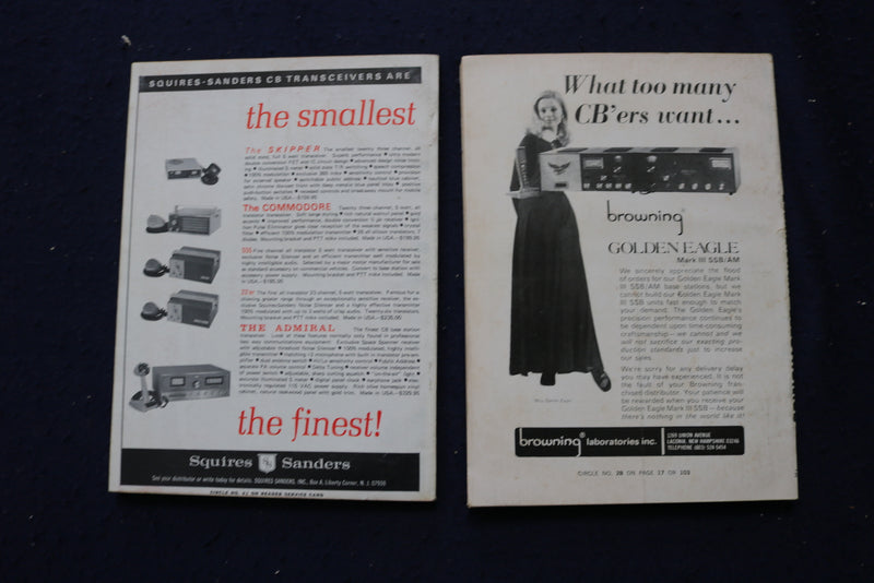 1955-1973 ELECTRONICS MAGAZINES - LOT OF 8 - O 3453