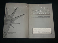1985 THE WPA GUIDE TO AMERICA HARDCOVER BOOK BY BERNARD WEISBERGER - KD 6736