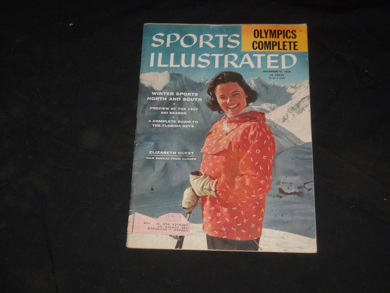 1956 DECEMBER 17 SPORTS ILLUSTRATED MAGAZINE - ELIZABETH GUEST - SP 8814