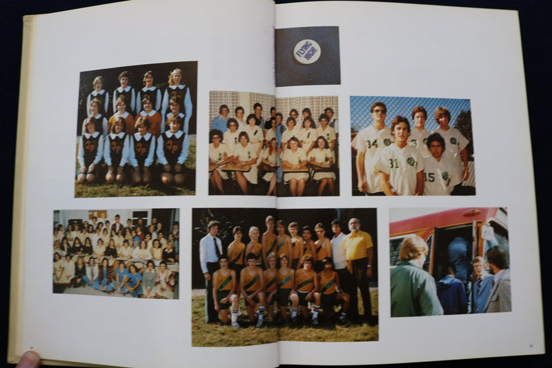 1979 PEACE PACT QUEEN OF PEACE HIGH SCHOOL YEARBOOK - NO. ARLINGTON, NJ- YB 3443