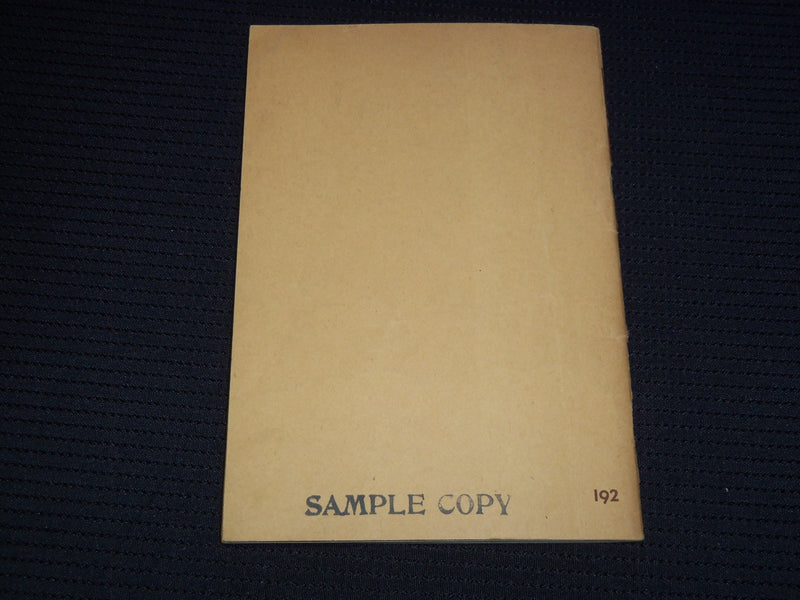 1940 SPECTATOR'S GUIDE TO POPULAR SPORTS BOOK BY FRANK G. MENKE - J 8000