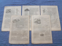1873-1877 CARRIER DOVE NEWSPAPER -PROTESTAND EPISCOPAL CHURCH-LOT OF 60- NP 8413